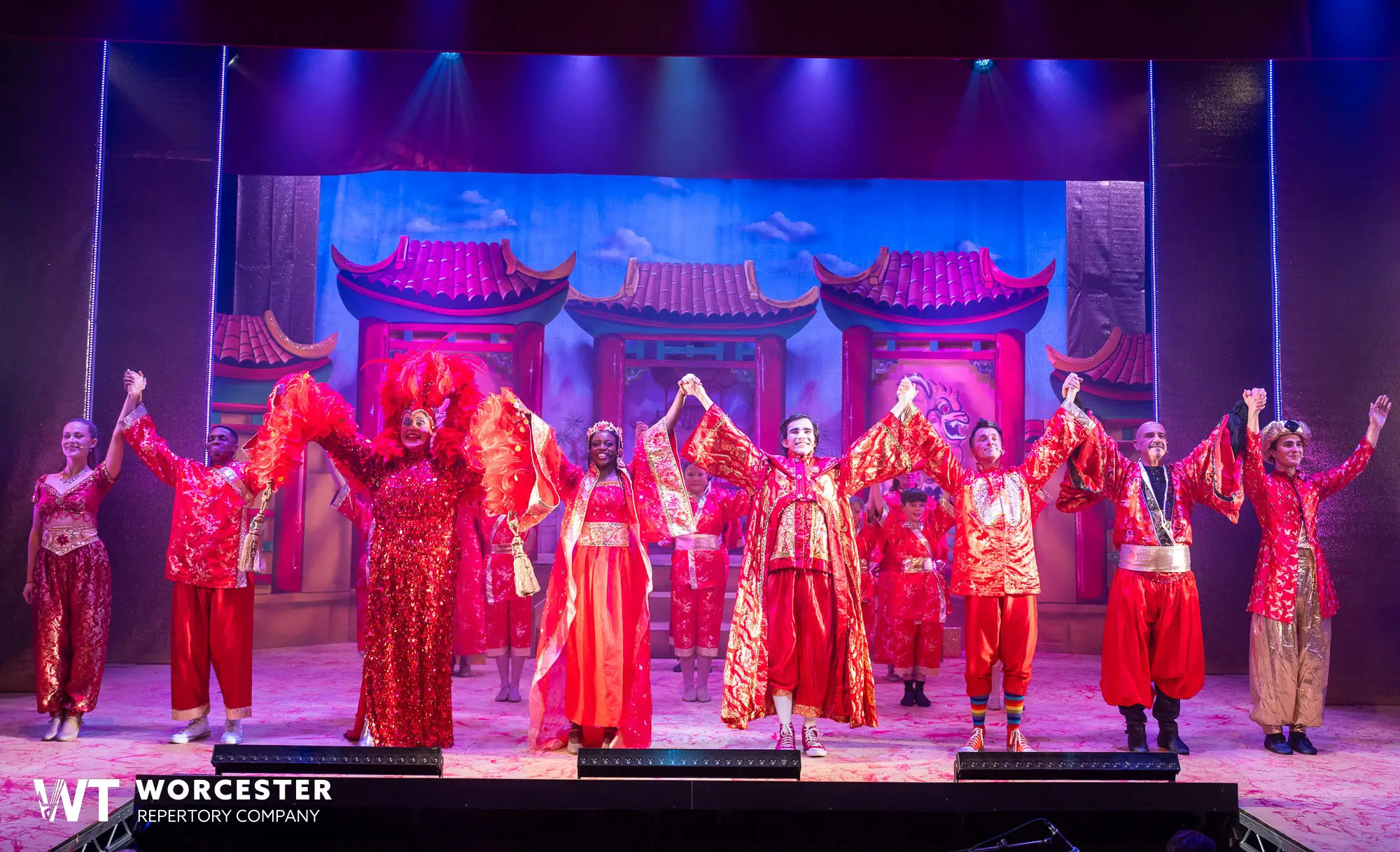 Picture of the Aladdin Cast