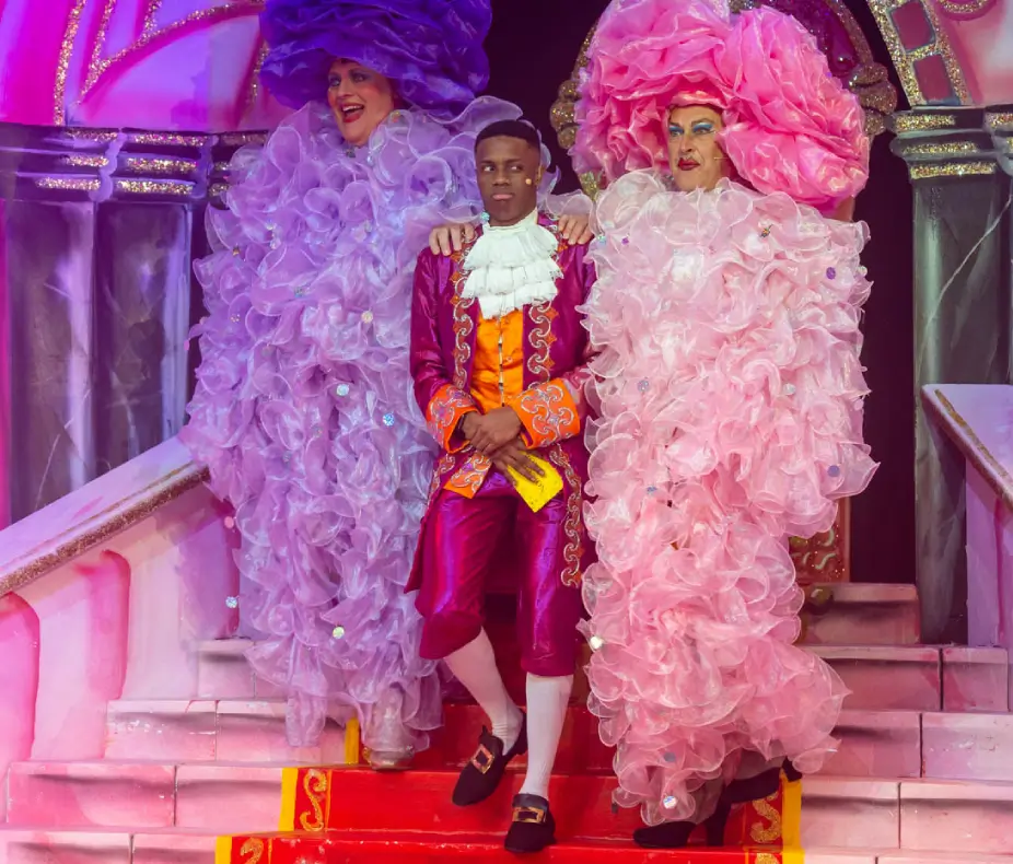 aaron corbett in cinderella with step sisters